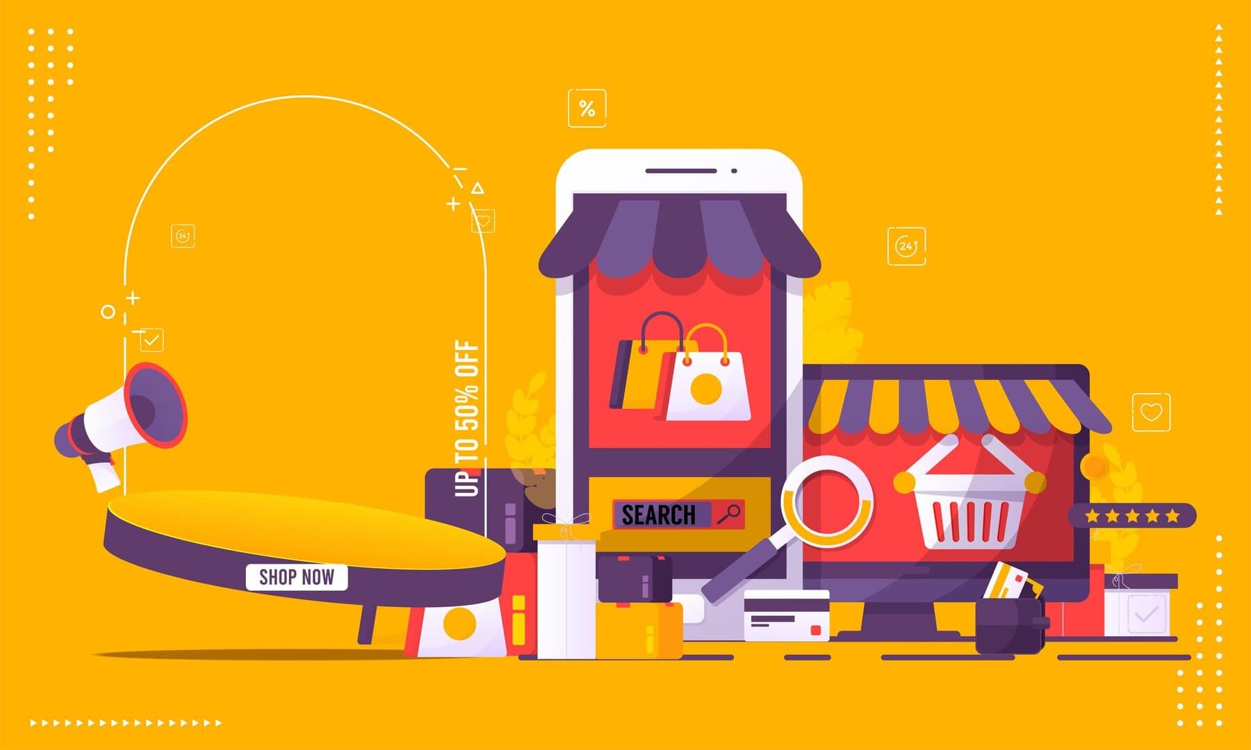 أفضل أنواع الإعلانات والحملات للتجارة الإلكترونية في السعودية